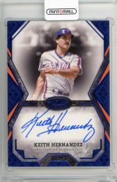 2025 TOPPS Tier One Keith Hernandez  Tier One Talent Autographs Blue Foil #TOTAKH【82/99】 New York Mets
