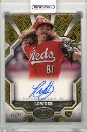 2025 TOPPS Tier One Rhett Lowder Break Out Autographs #BOARL【46/99】 Cincinnati Reds