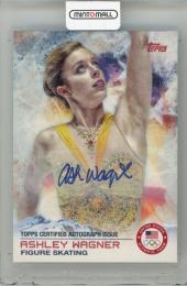 2014 TOPPS U.S. Olympic Team Ashley Wagner Autographs #89 Figure Skating