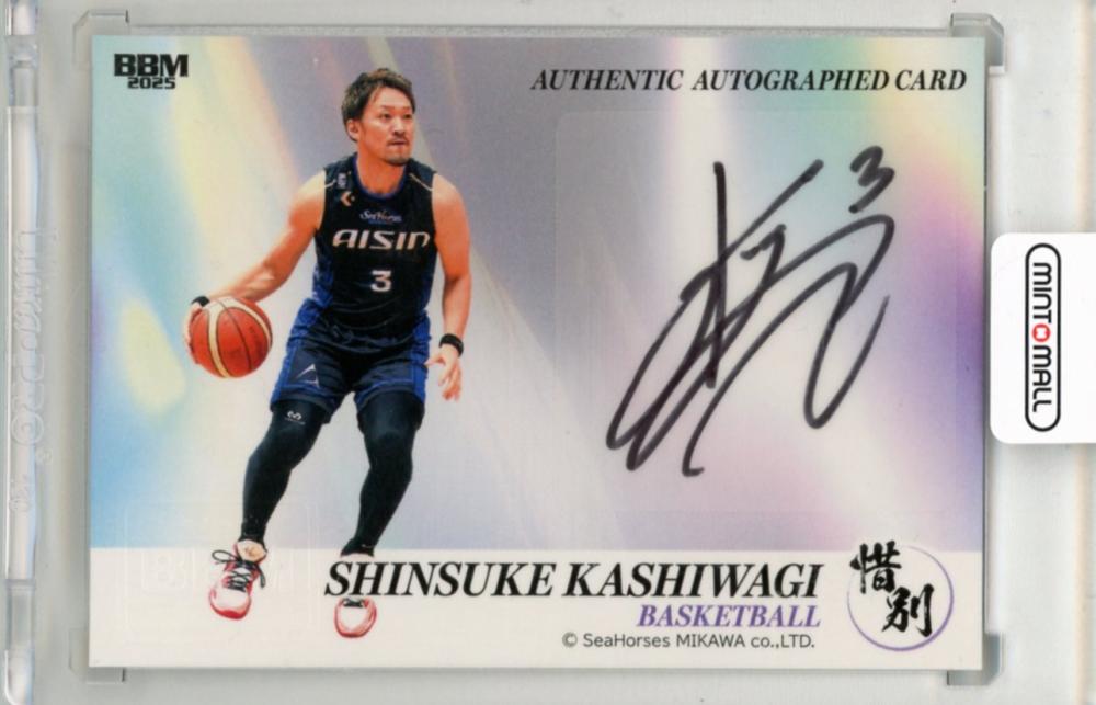 ミントモール / MINT 新宿店 / 2025 BBM Infinity 柏木真介 直筆サイン