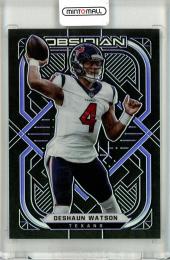 2021 Panini Obsidian Football  Deshaun Watson Electric Etch Purple #39 072/100