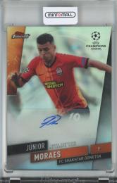2019-20 Topps Finest UEFA Champions League Soccer  Junior Moraes Finest Autographs/#FA-JM
