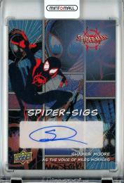 2021 SPIDER-MAN INTO THE SPIDER-VERSE Shameik Moore as Miles Morales  Spider-Sigs/Action/#SSA-SM