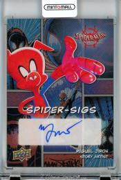 2021 SPIDER-MAN INTO THE SPIDER-VERSE Miguel Jiron Storyboard Artist Spider-Sigs Torso/#SST-MJ2