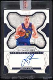 2022-23 Panini National Treasures #10 Nikola Jokic Signatures【16/49】 Denver Nuggets