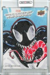 2020 Upper Deck Marvel's Runaways Barush Merling Sketch/Venom【1/1】