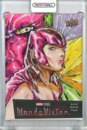 2022 Upper Deck WandaVision Daniel Chavez Sketch Card/wanda maximoff【1/1】