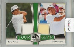 2024 UPPER DECK SP Game Used Gary Player/Fred Couples Tour Gear Combos #TG2CP