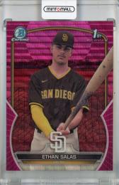 2023 Topps Bowman Chrome Ethan Salas Chrome Prospects Fuchsia/Pink Vapor #BCP-171 1st ※初期傷あり【170/199】 San Diego Padres