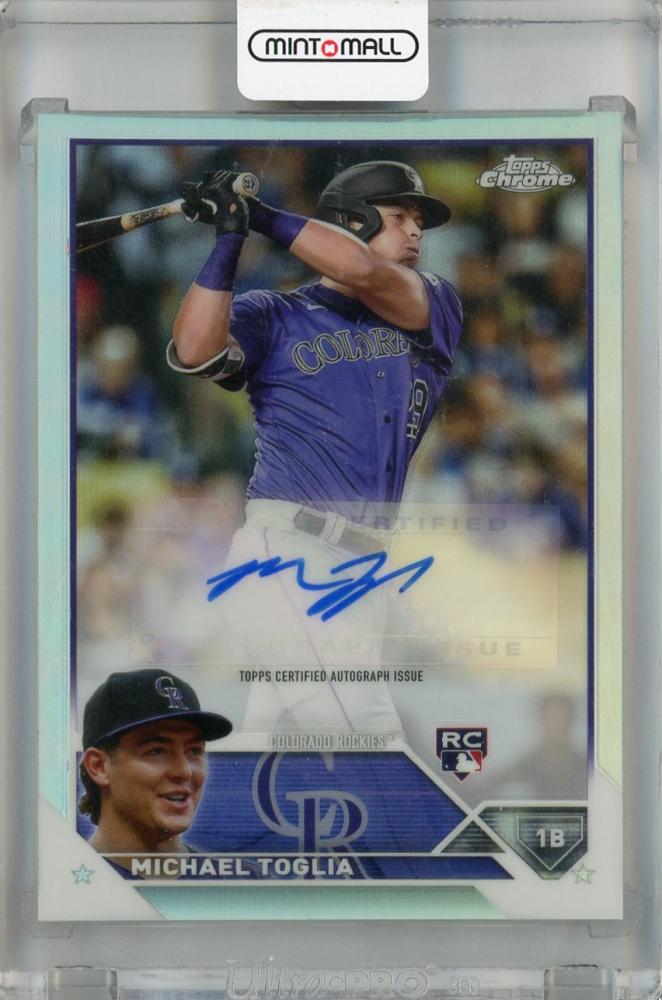 ミントモール / MINT 浦和店 / 2023 Topps Chrome Update Series Michael Toglia Chrome  Update Autographs Refractor #AC-MT RC 【135/499】 Colorado Rockies