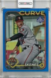 2024 Topps Pro Debut Paul Skenes Blue Foil #PDC-140 ※へこみあり【085/150】 Altoona Curve