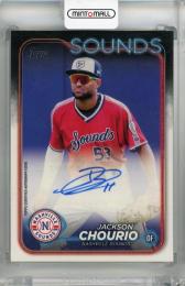 2024 Topps Pro Debut Jackson Chourio Base Autographs #PD-104 Nashville Sounds