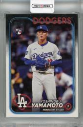 2024 Topps Update Series Yoshinobu Yamamoto Base Rookie Debut #US149 RC Los Angeles Dodgers