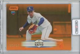 2025 TOPPS Stadium Club NPB #121 / 齋藤大翔(埼玉西武ライオンズ) Orangeルーキーパラレルカード 【23/25】