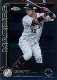 2025 TOPPS Chrome NPBプロ野球 #6 佐藤都志也(ロッテ) レギュラーカード