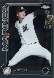 2025 TOPPS Chrome NPBプロ野球 #9 一條力真(ロッテ) レギュラーカード RC