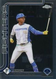 2025 TOPPS Chrome NPBプロ野球 #58 水谷瞬(日本ハム) レギュラーカード