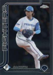 2025 TOPPS Chrome NPBプロ野球 #59 山崎福也(日本ハム) レギュラーカード
