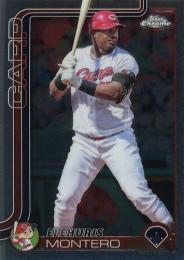 2025 TOPPS Chrome NPBプロ野球 #60 E.モンテロ(広島) レギュラーカード