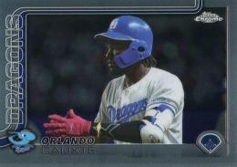 2025 TOPPS Chrome NPBプロ野球 #63 O.カリステ(中日) レギュラーカード