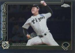 2025 TOPPS Chrome NPBプロ野球 #68 及川雅貴(阪神) レギュラーカード