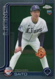 2025 TOPPS Chrome NPBプロ野球 #87 齋藤大翔(西武) レギュラーカード RC