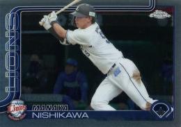 2025 TOPPS Chrome NPBプロ野球 #106 西川愛也(西武) レギュラーカード