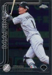 2025 TOPPS Chrome NPBプロ野球 #107 藤原恭大(ロッテ) レギュラーカード