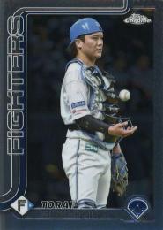 2025 TOPPS Chrome NPBプロ野球 #110 伏見寅威(日本ハム) レギュラーカード