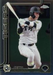 2025 TOPPS Chrome NPBプロ野球 #124 木浪聖也(阪神) レギュラーカード