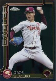 2025 TOPPS Chrome NPBプロ野球 #129 鈴木翔天(楽天) レギュラーカード