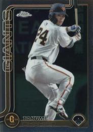 2025 TOPPS Chrome NPBプロ野球 #146 大城卓三(巨人) レギュラーカード