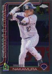 2025 TOPPS Chrome NPBプロ野球 #156 中村悠平(ヤクルト) レギュラーカード