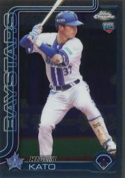 2025 TOPPS Chrome NPBプロ野球 #169 加藤響(横浜DeNA) レギュラーカード RC