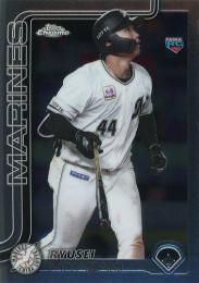 2025 TOPPS Chrome NPBプロ野球 #172 宮崎竜成(ロッテ) レギュラーカード RC