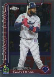 2025 TOPPS Chrome NPBプロ野球 #176 D.サンタナ(ヤクルト) レギュラーカード
