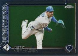 2025 TOPPS Chrome NPBプロ野球 #210 D.バーヘイゲン(日本ハム) レギュラーカード