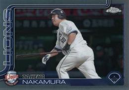 2025 TOPPS Chrome NPBプロ野球 #214 中村剛也(西武) レギュラーカード