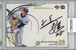 2019 BBM オリックス・バファローズ 富山凌雅 直筆サインカード (RC)【02/50】