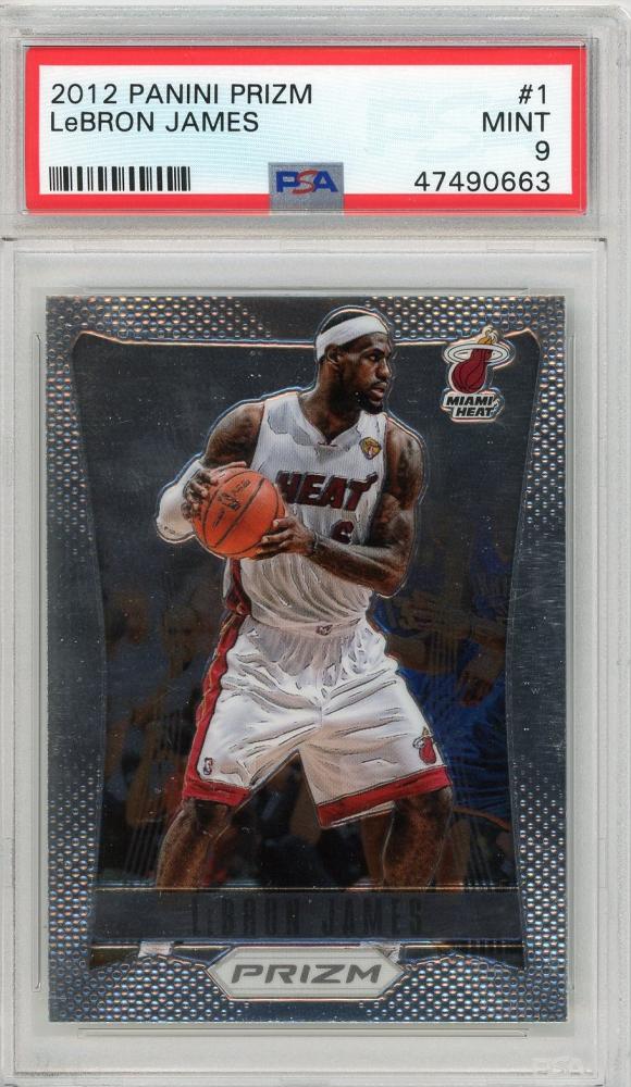 ミントモール / MINT 新宿店 / 2012-13 PANINI Prizm #1 【PSA9】 LeBron James Miami Heat