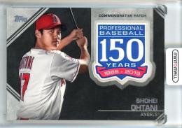 2019 Topps Series Two Shohei Ohtani 150th Anniversary Manufactured Patches Los Angeles Angels Of Anaheim