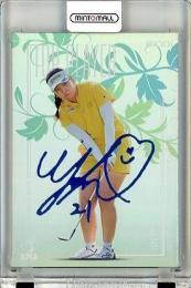 2024 EPOCH JLPGA 日本女子プロゴルフ協会 TOP PLAYERS 仁井優花 #DS-25 Decomori Signature サファイヤ箔サインカード【15/20】