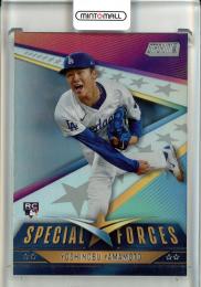 2024 Stadium Club Yoshinobu Yamamoto Special Forces Los Angeles Dodgers