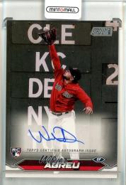 2024 Stadium Club Wilyer Abreu Autographs Boston Red Sox