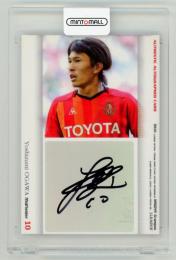 2010 Jリーグ チームエディション・メモラビリア 名古屋グランパスエイト  小川佳純 直筆サインカード SG10