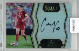 2017-18 PANINI Select Soccer Carli Lloyd Select Signature No.SS-CL