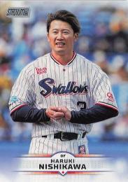 2025 TOPPS Stadium Club NPBプロ野球 #8 西川遥輝(ヤクルト) レギュラーカード