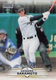 2025 TOPPS Stadium Club NPBプロ野球 #182 坂本誠志郎(阪神) レギュラーカード
