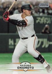 2025 TOPPS Stadium Club NPBプロ野球 #210 岡本和真(巨人) レギュラーカード