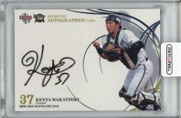 2019 BBM オリックス・バファローズ 若月健矢 直筆サインカード【52/60】